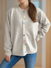 Load image into Gallery viewer, Button Down Long Sleeve Cardigan