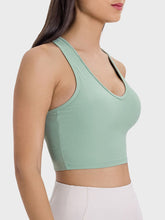 Load image into Gallery viewer, Scoop Neck Wide Strap Active Tank