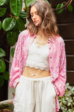 Load image into Gallery viewer, POL Button Down Long Sleeve Paisley Print Shirt