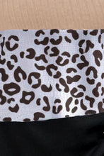 Load image into Gallery viewer, Leopard Round Neck Long Sleeve Top