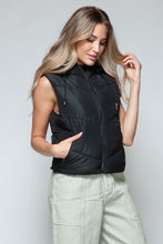 Load image into Gallery viewer, Snobbish Zip Up Quilted Hooded Vest