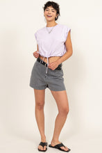 Load image into Gallery viewer, HYFVE Drawstring Hem Crop Top