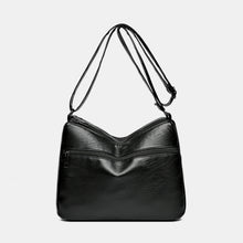 Load image into Gallery viewer, PU Leather Rose Pattern Shoulder Bag