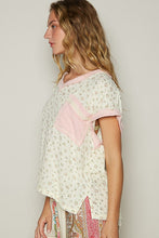 Load image into Gallery viewer, POL Floral V-Neck Short Sleeve T-Shirt
