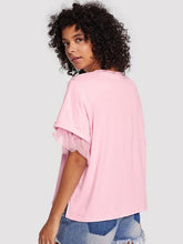 Load image into Gallery viewer, Round Neck Short Sleeve Top