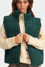 Load image into Gallery viewer, Zip Up Turtleneck Vest Coat