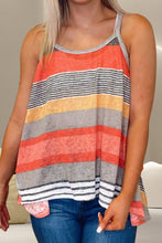Load image into Gallery viewer, Color Block Round Neck Cami