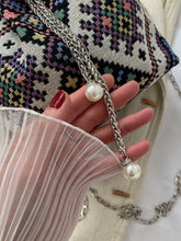 Load image into Gallery viewer, Printed Chain Bucket Bag