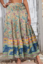 Load image into Gallery viewer, Printed Elastic Waist Skirt