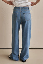 Load image into Gallery viewer, Contrast Straight Leg Jeans with Pockets