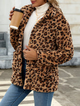 Load image into Gallery viewer, Button Up Drop Shoulder Fuzzy Jacket
