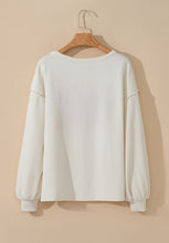 Load image into Gallery viewer, Color Block Long Sleeve Sweatshirt