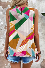 Load image into Gallery viewer, Color Block Round Neck Tank