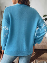 Load image into Gallery viewer, V-Neck Dropped Shoulder Cardigan