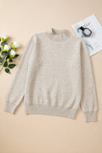 Load image into Gallery viewer, Mock Neck Long Sleeve Sweater