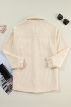 Load image into Gallery viewer, Pocketed Button Up Dropped Shoulder Shacket