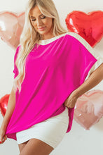 Load image into Gallery viewer, Boat Neck Half Sleeve Blouse