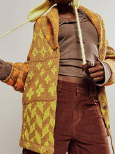 Load image into Gallery viewer, Collared Neck Long Sleeve Cardigan