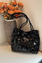 Load image into Gallery viewer, Sequin Braided Strap Shoulder Bag