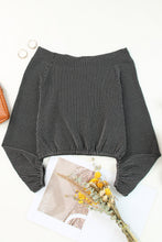 Load image into Gallery viewer, Off-Shoulder Long Sleeve Top