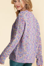 Load image into Gallery viewer, Confetti V-Neck Long Sleeve Sweater