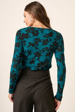 Load image into Gallery viewer, Mittoshop Flower Print Long Sleeve Knit Top