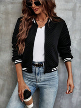 Load image into Gallery viewer, Zip Up Long Sleeve Jacket
