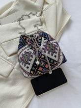Load image into Gallery viewer, Printed Chain Bucket Bag
