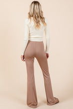 Load image into Gallery viewer, Mittoshop Stretchy Soft Elastic Waist Flare Pants
