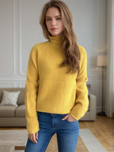 Load image into Gallery viewer, Turtleneck Long Sleeve Sweater