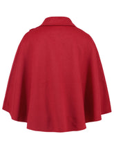 Load image into Gallery viewer, Collared Neck Cropped Cape