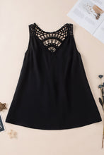 Load image into Gallery viewer, Openwork V-Neck Tank