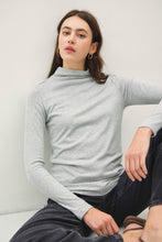 Load image into Gallery viewer, Be Cool Mock Neck Long Sleeve T-Shirt