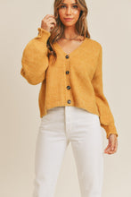 Load image into Gallery viewer, MABLE Long Sleeve Button Down Sweater Cardigan