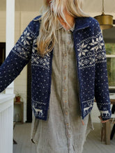 Load image into Gallery viewer, Zip Up Long Sleeve Cardigan