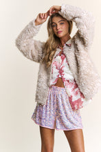 Load image into Gallery viewer, J.NNA Mixed Fabric Chic Jacket