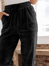 Load image into Gallery viewer, Drawstring Pants with Pockets