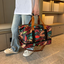 Load image into Gallery viewer, Canvas Printed Travel Bag