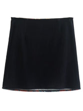Load image into Gallery viewer, Printed Zip Mini Skirt