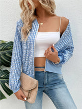 Load image into Gallery viewer, Zip Up Long Sleeve Jacket
