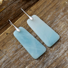 Load image into Gallery viewer, Natural Stone Geometric Shape Earrings