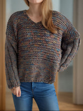Load image into Gallery viewer, Dropped Shoulder Long Sleeve Sweater
