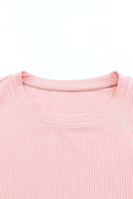 Load image into Gallery viewer, Ruffled Round Neck Cap Sleeve Blouse