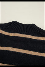 Load image into Gallery viewer, Striped Button Down Long Sleeve Cardigan
