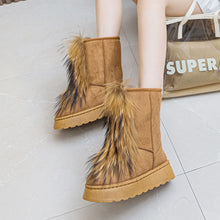 Load image into Gallery viewer, Thermal Suede Platform Boots