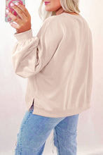 Load image into Gallery viewer, Bow Round Neck Long Sleeve Sweatshirt