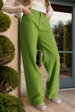 Load image into Gallery viewer, Wide Leg Jeans with Pockets