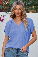 Load image into Gallery viewer, V-Neck Short Sleeve T-Shirt