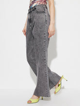 Load image into Gallery viewer, High Waist Bootcut Jeans with Pockets
