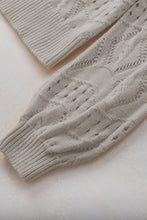 Load image into Gallery viewer, Hollow Out Johnny Collar Sweater
